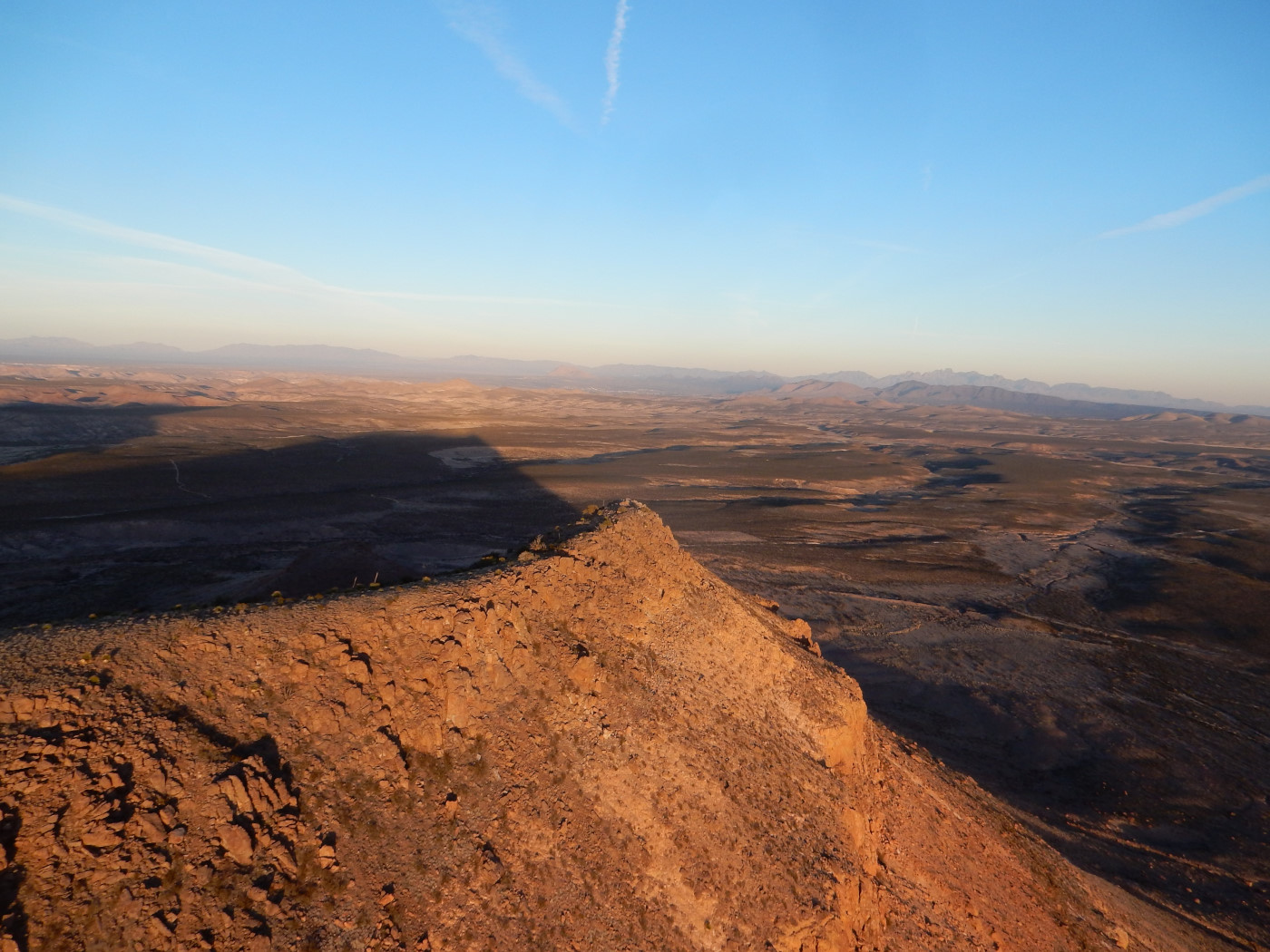 paragliding at Mag Rim, Dona Ana County, NM
